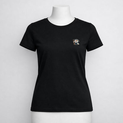 T-shirt dames ronde hals - This is how I roll
