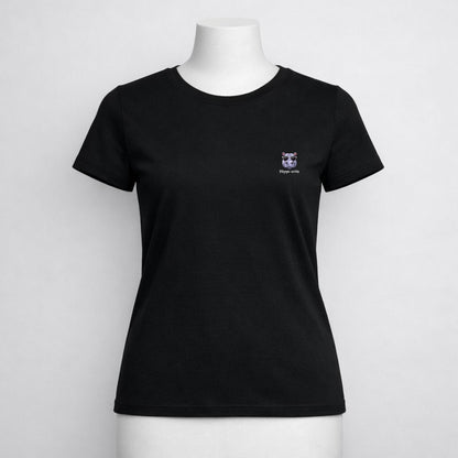T-shirt dames ronde hals - Hippo-crite