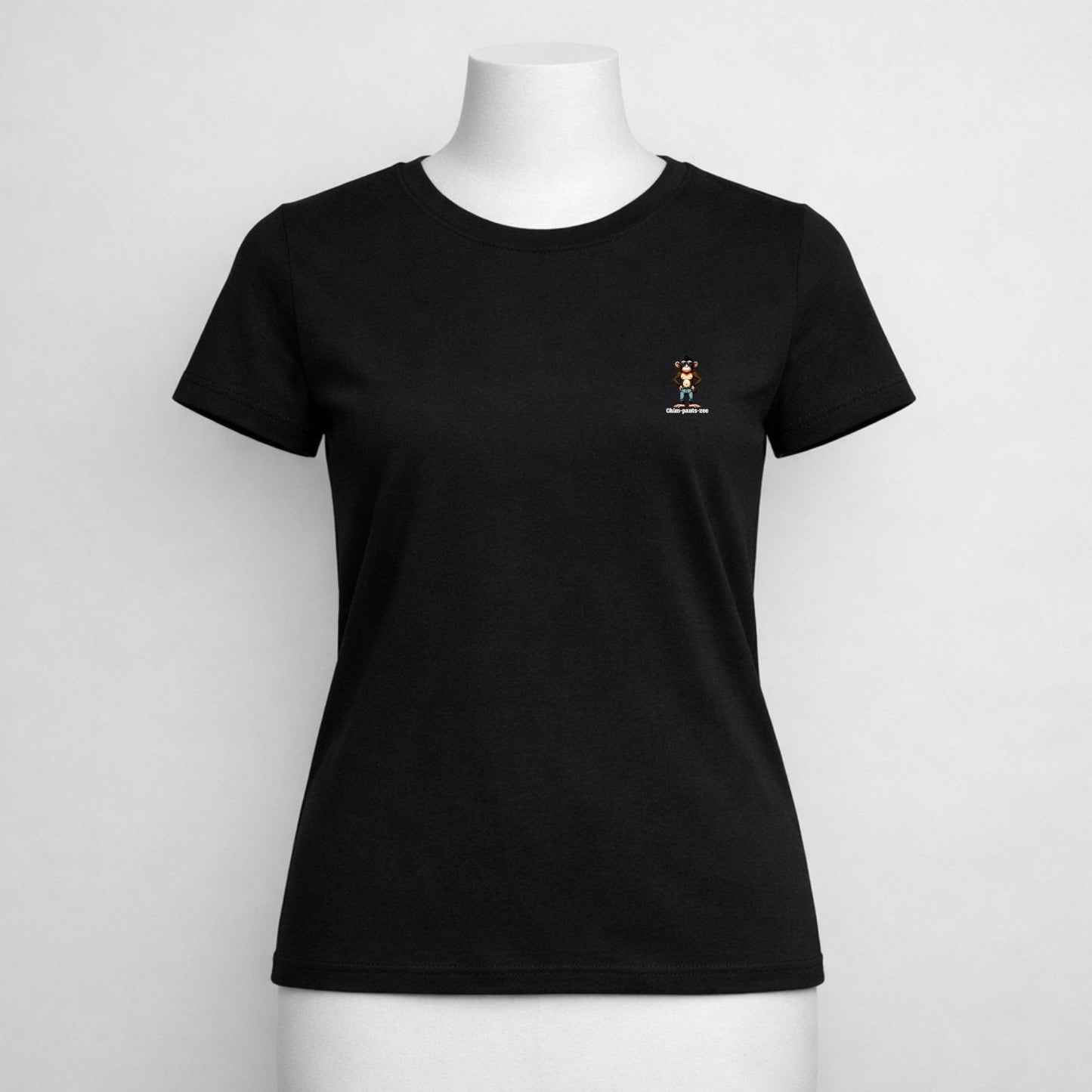 T-shirt dames ronde hals - Chim-pants-zee