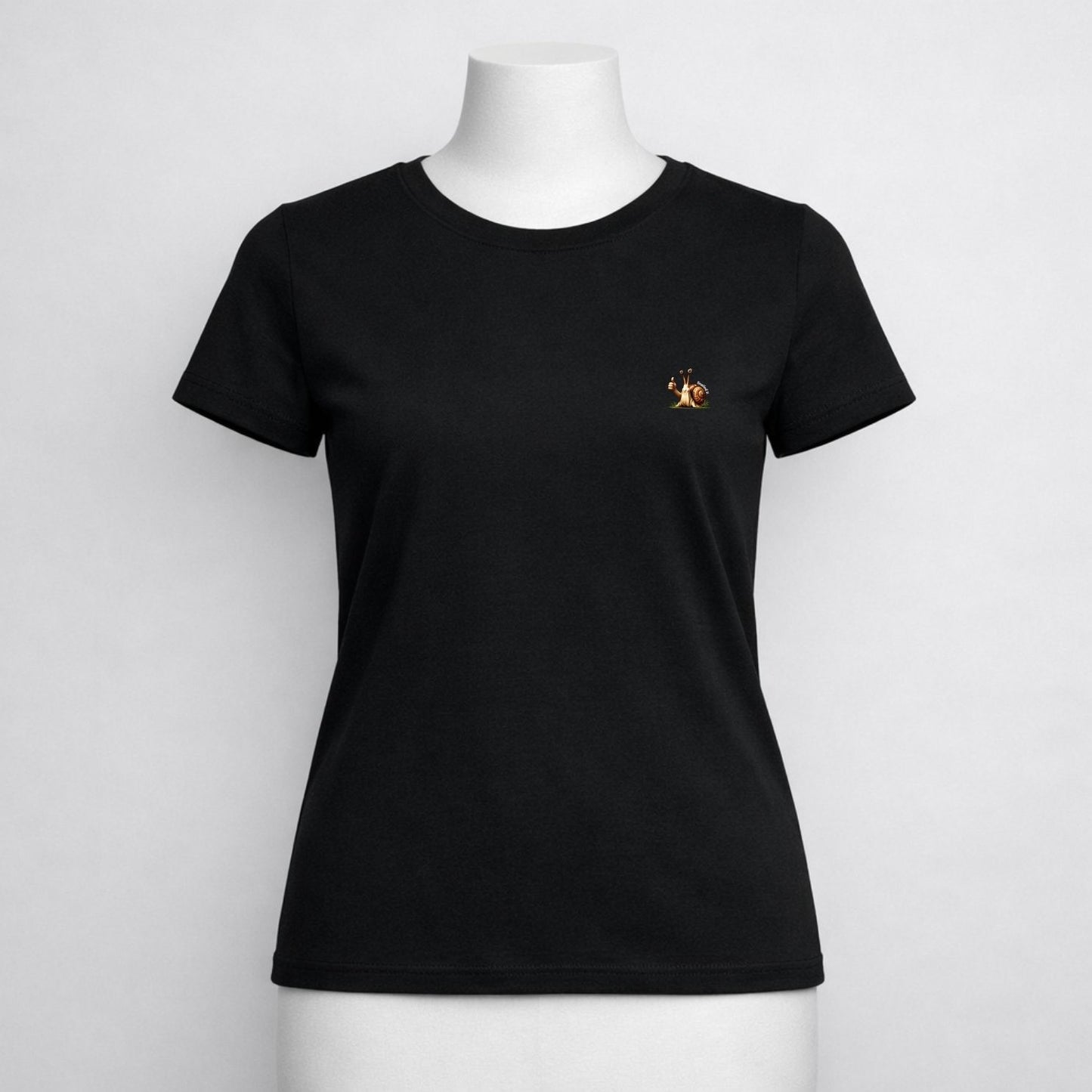 T-shirt dames ronde hals - Snailed it