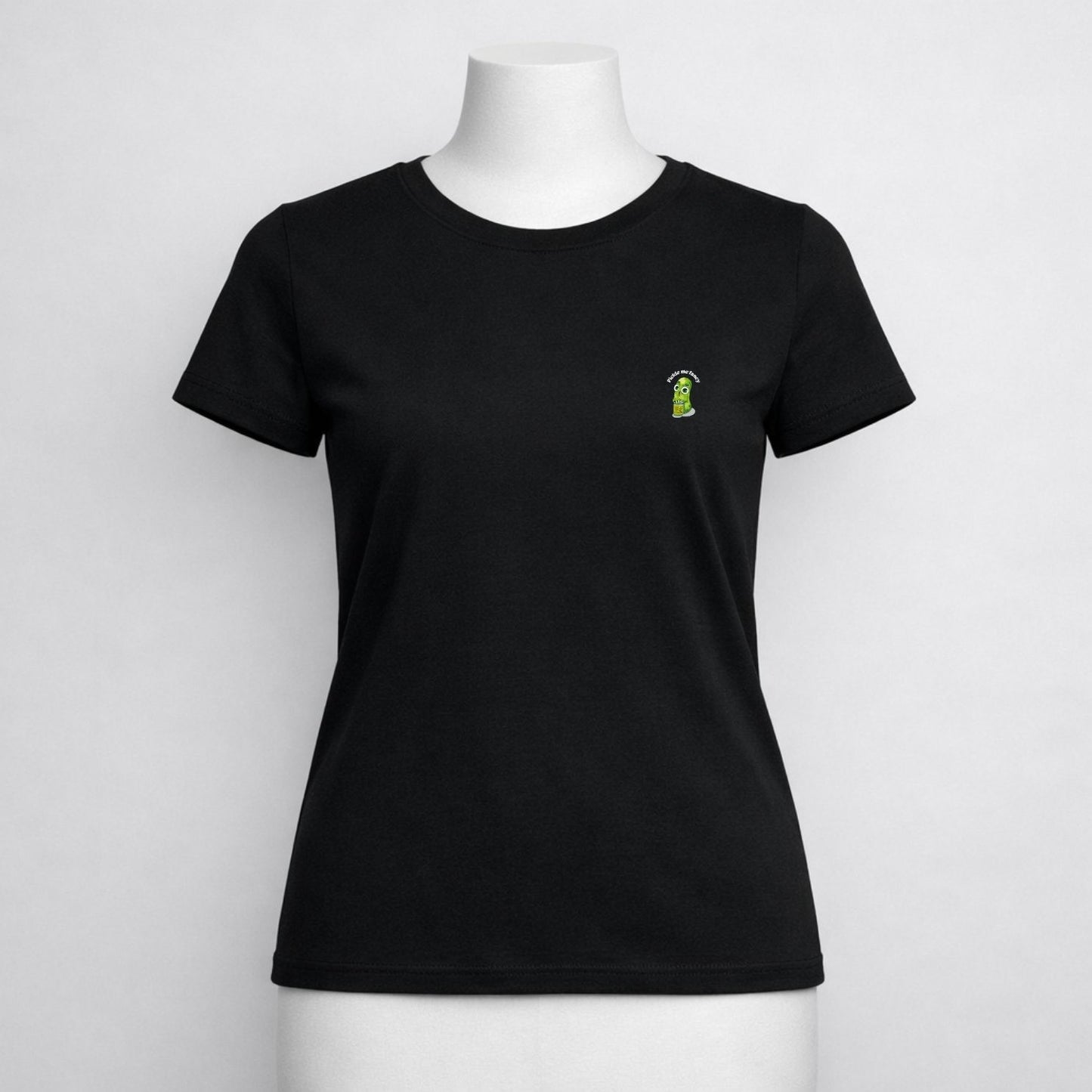 T-shirt dames ronde hals - Pickle me fancy