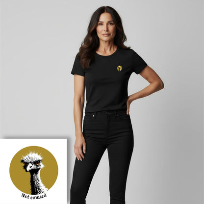 T-shirt dames ronde hals - Not emused