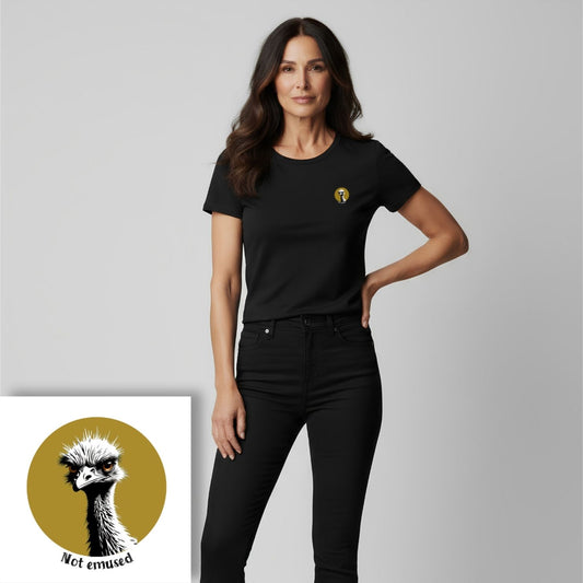 T-shirt dames ronde hals - Not emused