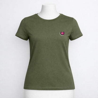 T-shirt dames ronde hals - You axolotl questions