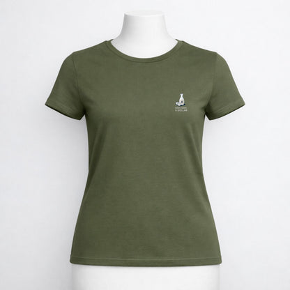 T-shirt dames ronde hals - Sake sake, 5 dollar