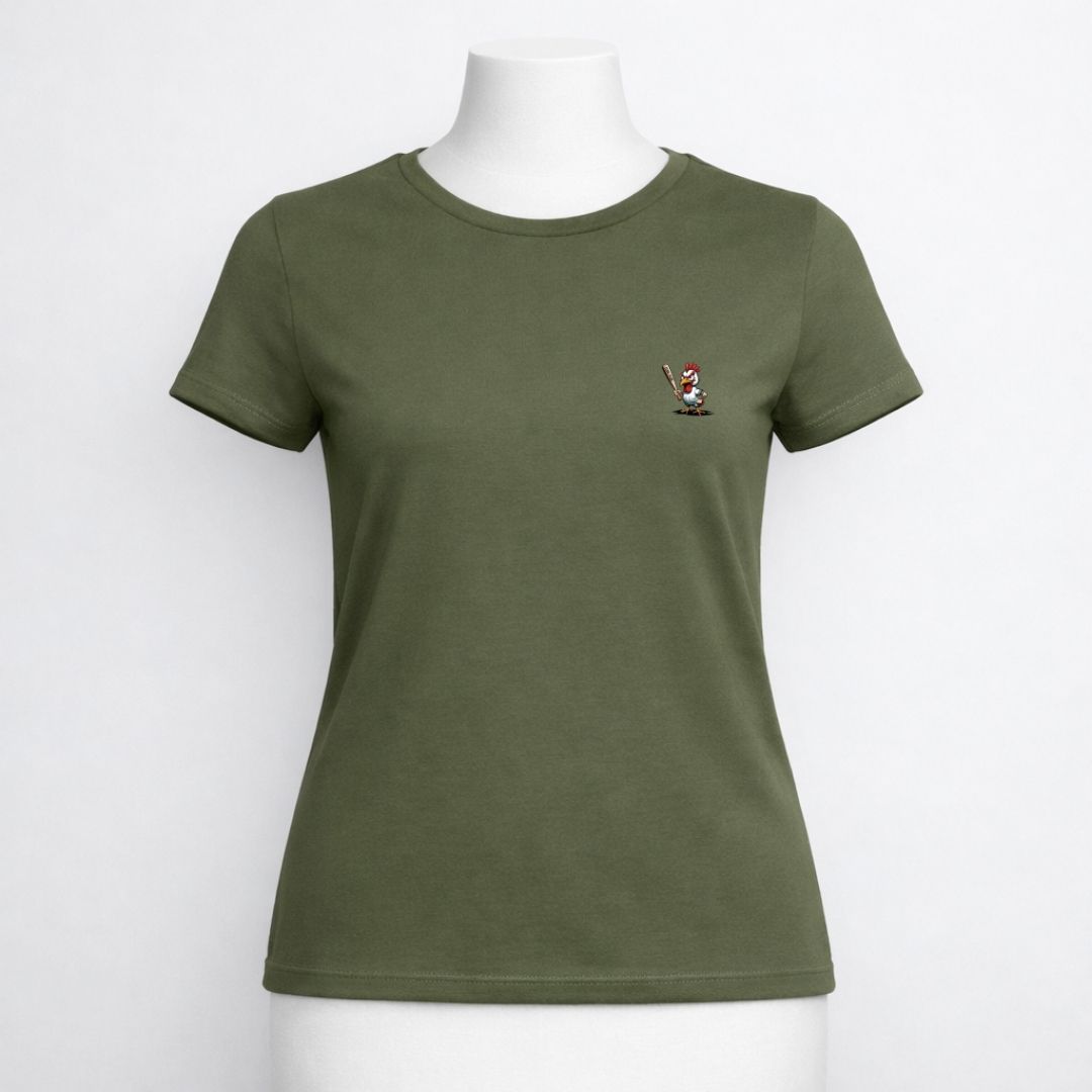 T-shirt dames ronde hals - Fowl play