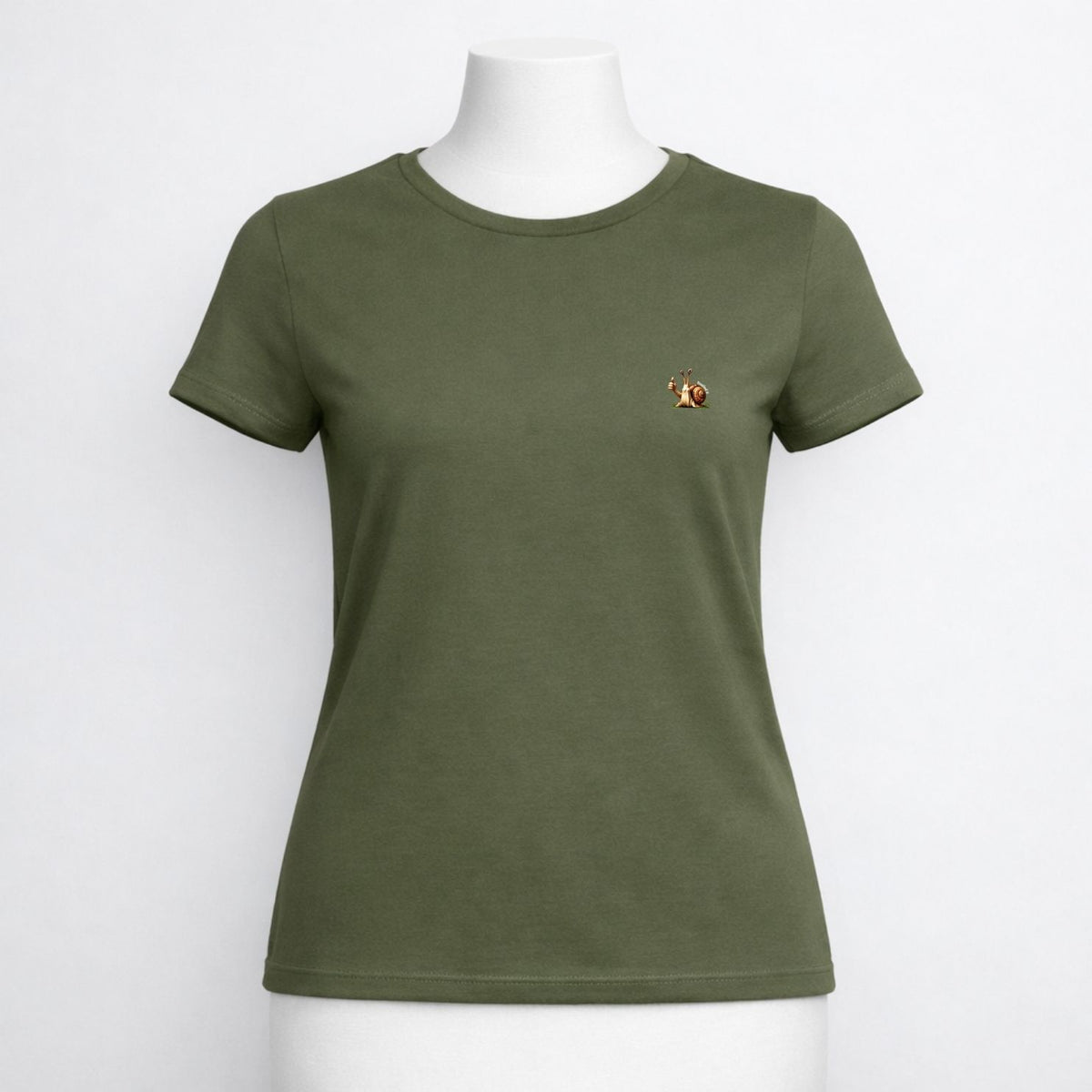 T-shirt dames ronde hals - Snailed it