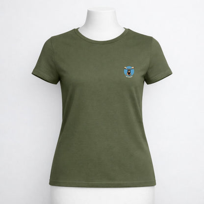T-shirt dames ronde hals - Not amoosed