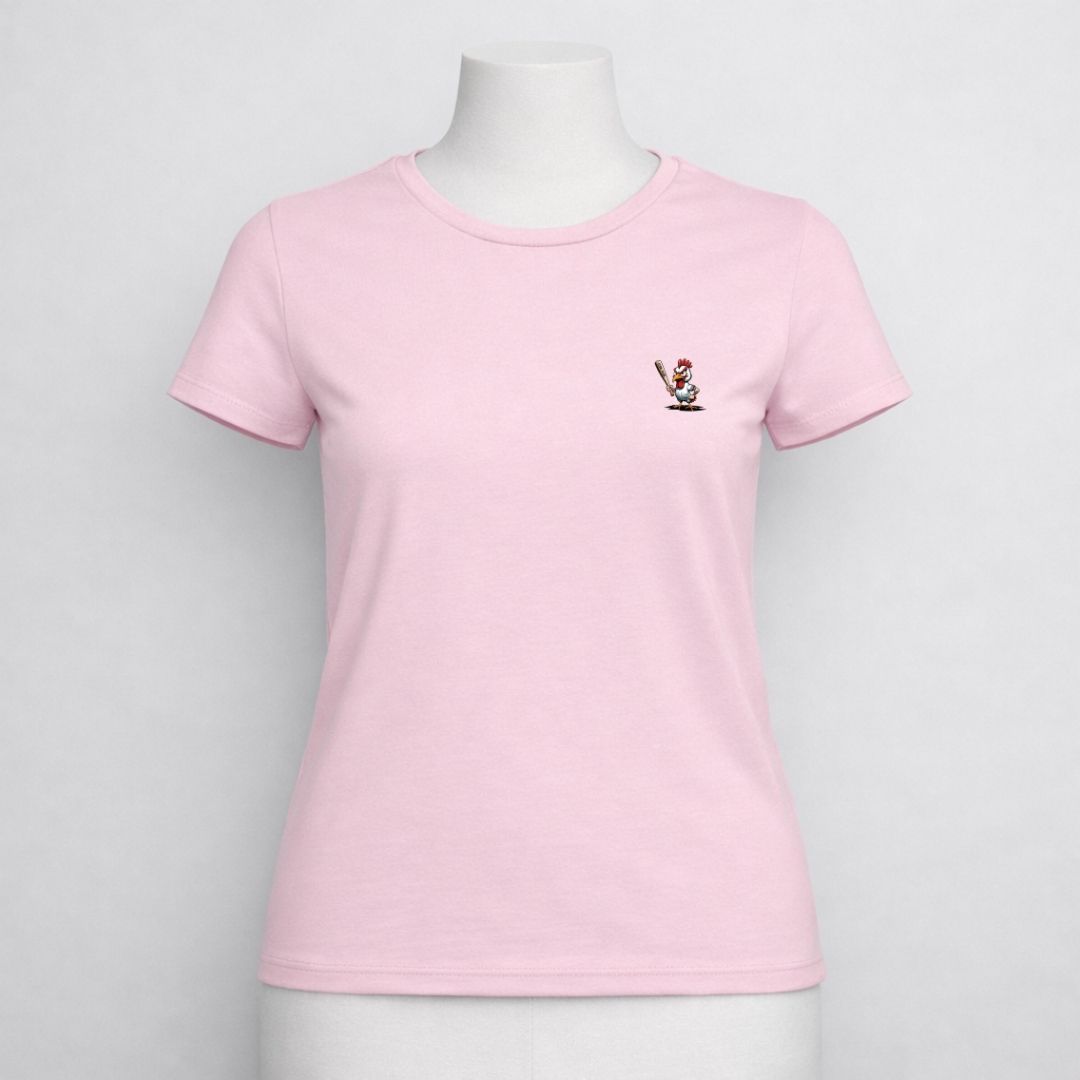 T-shirt dames ronde hals - Fowl play