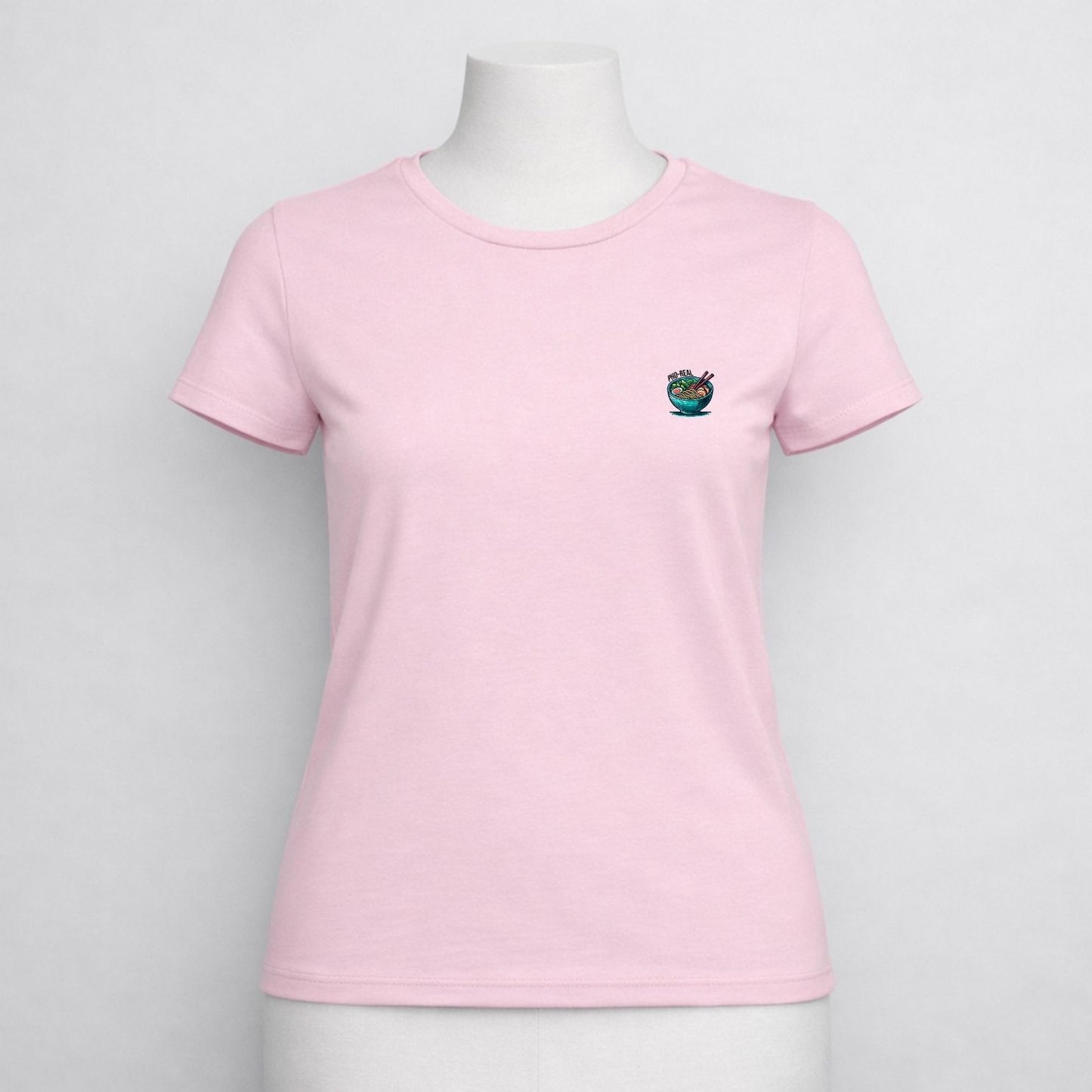 T-shirt dames ronde hals - Pho Real
