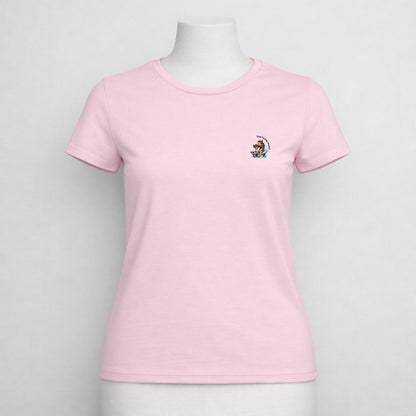 T-shirt dames ronde hals - Stop horsing around (bath)