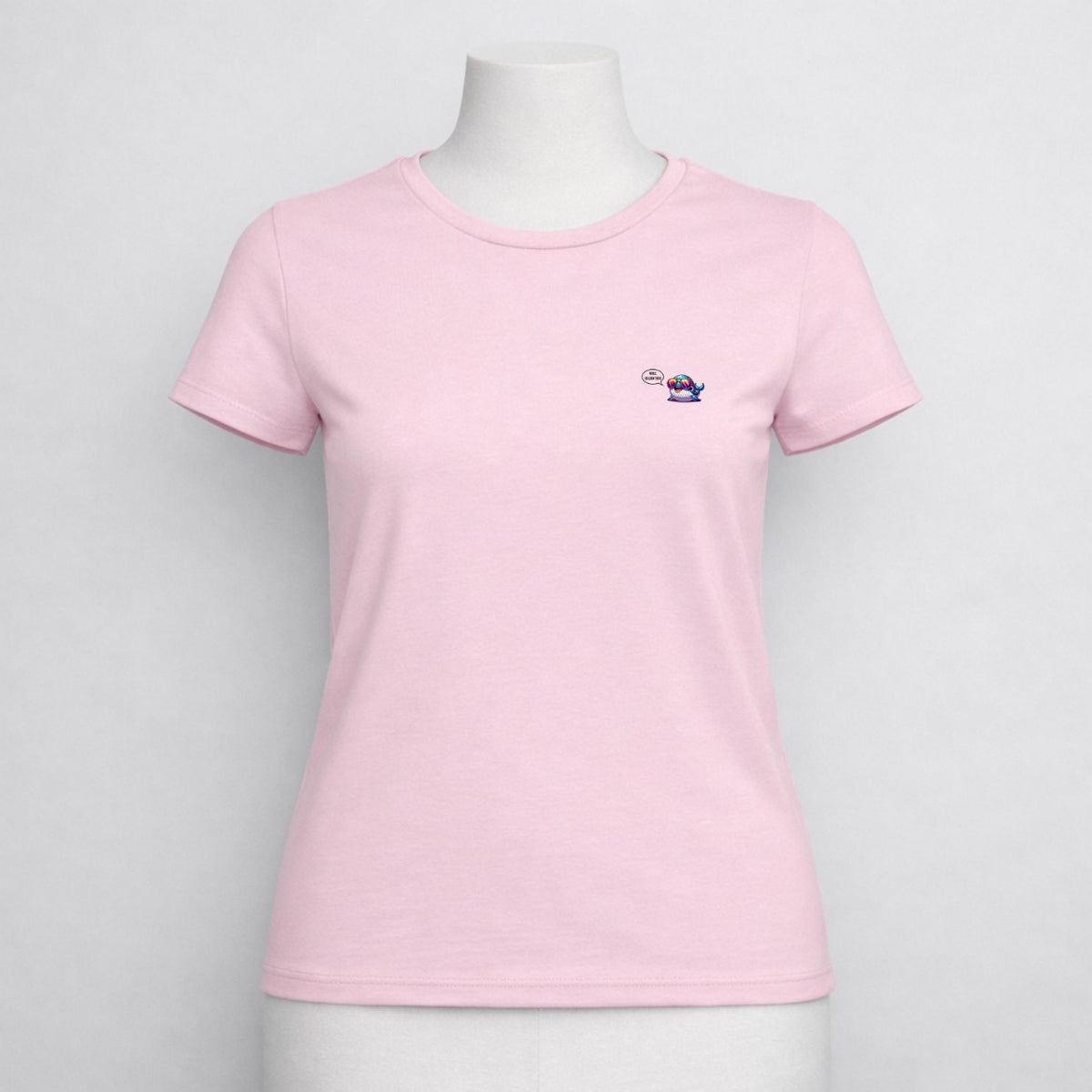 T-shirt dames ronde hals - Whale, helloow there