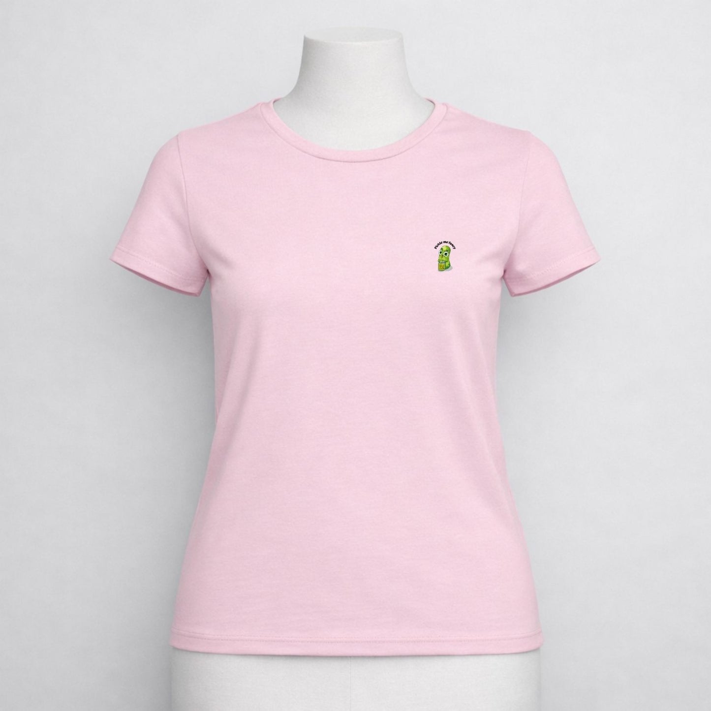 T-shirt dames ronde hals - Pickle me fancy