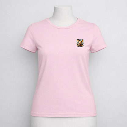T-shirt dames ronde hals - Pigcasso