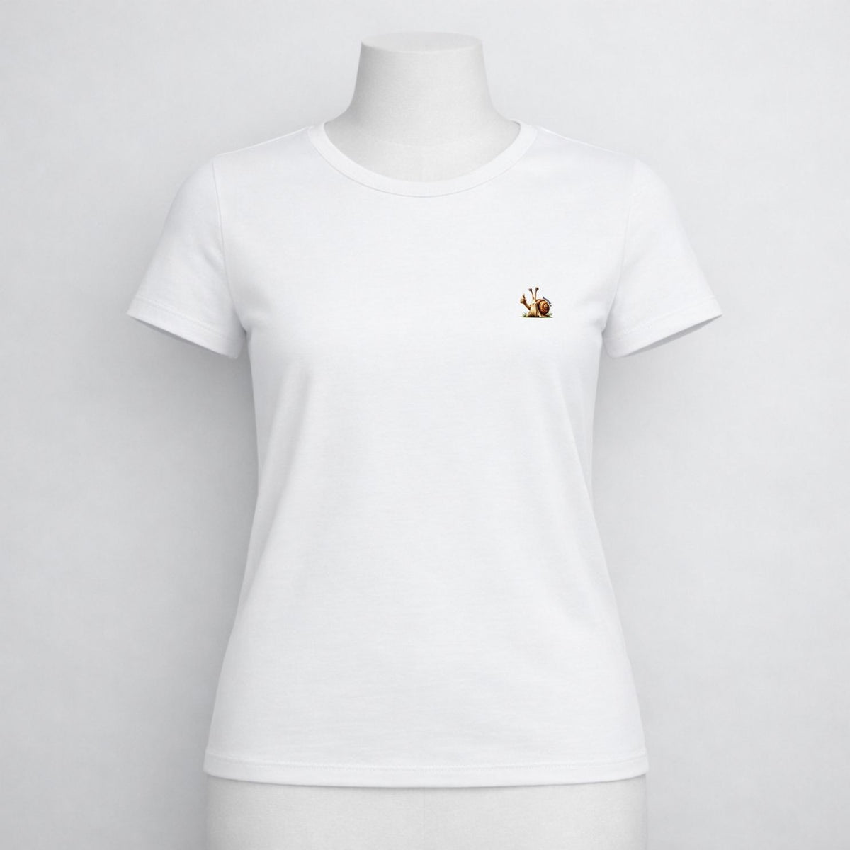 T-shirt dames ronde hals - Snailed it