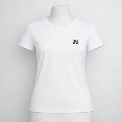 T-shirt dames ronde hals - Clawsome cute