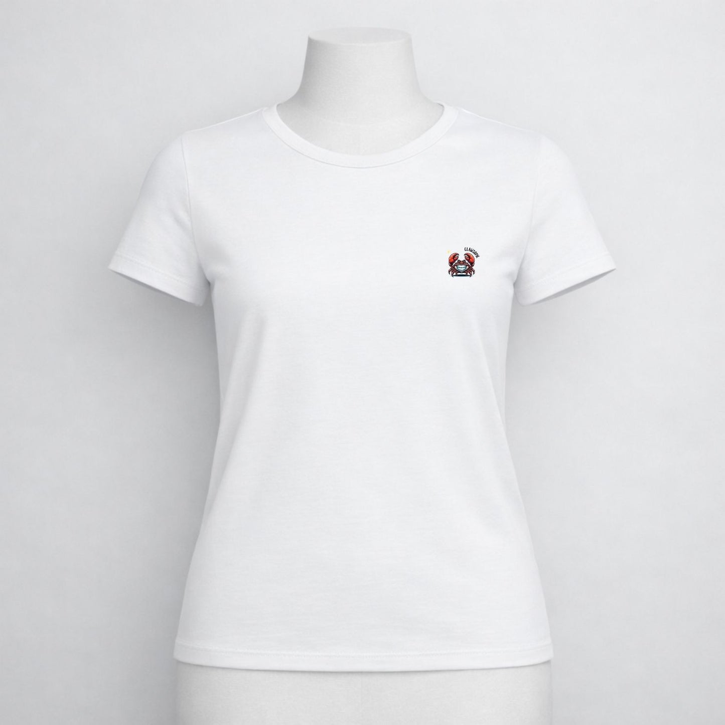 T-shirt dames ronde hals - Clawsome stoer
