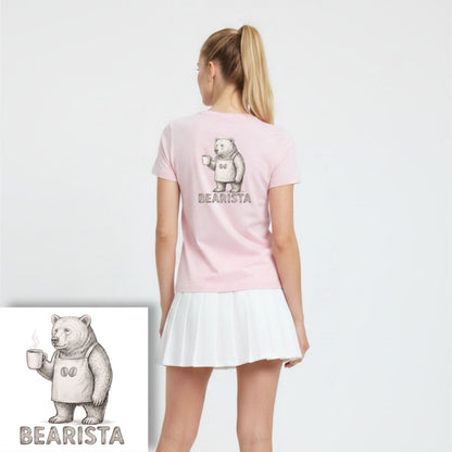 T-shirt dames ronde hals - Bearista