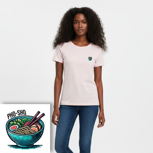T-shirt dames ronde hals - Pho sho