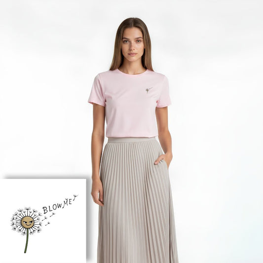 T-shirt dames ronde hals - Blow me