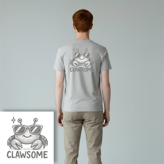 T-shirt heren - Clawsome cute