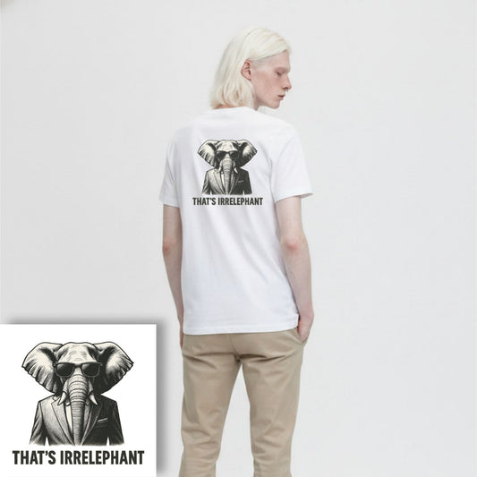 T-shirt heren - That's irrelephant