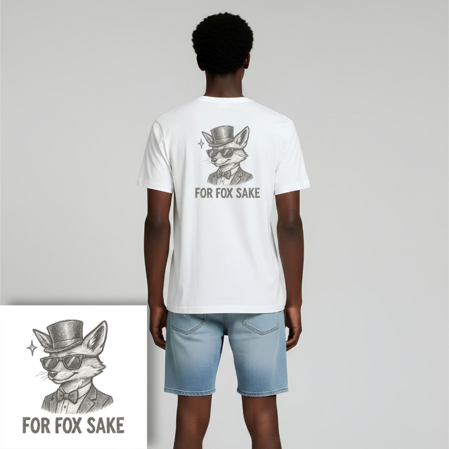 T-shirt heren - For fox sake