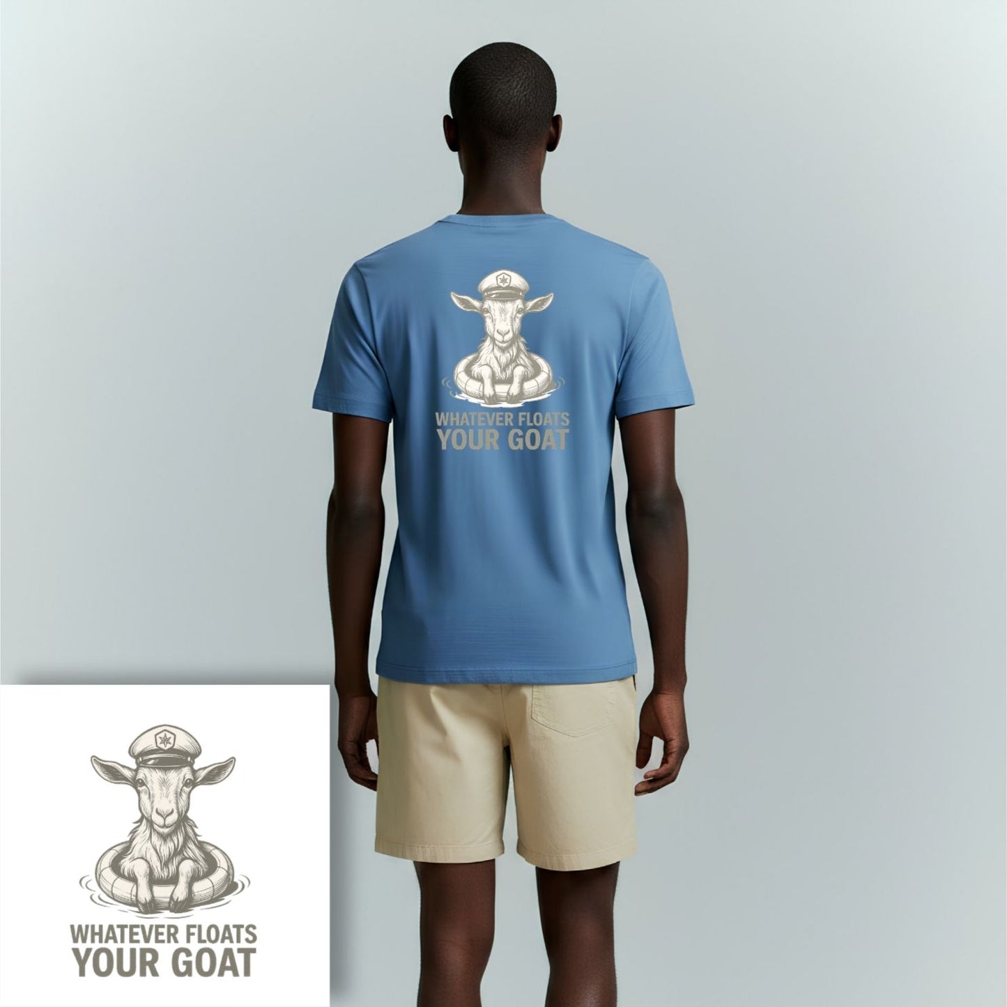 T-shirt heren - Whatever floats your goat