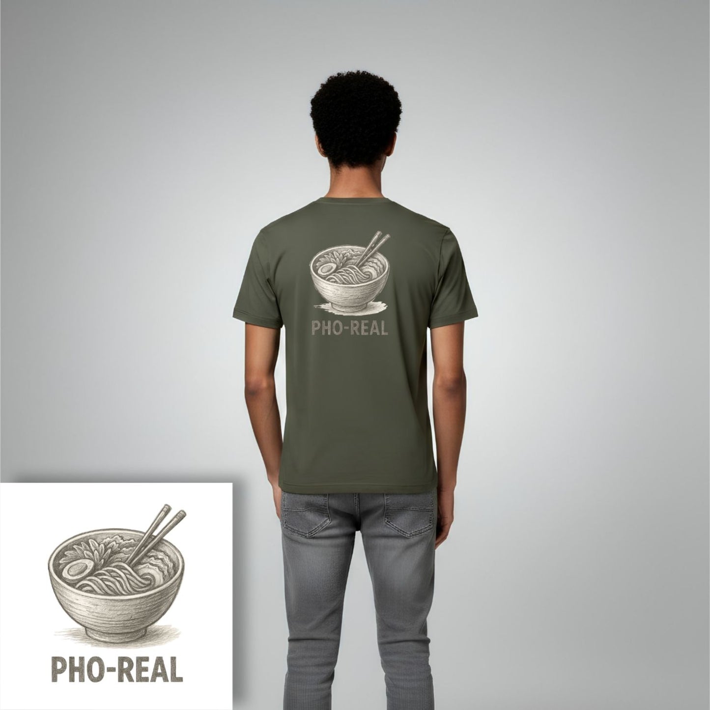 T-shirt heren - Pho Real