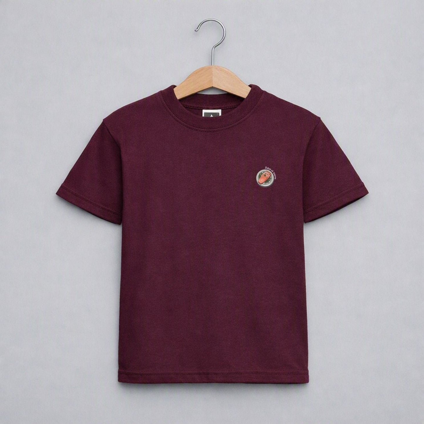 T-shirt kids - Zalm ni worre