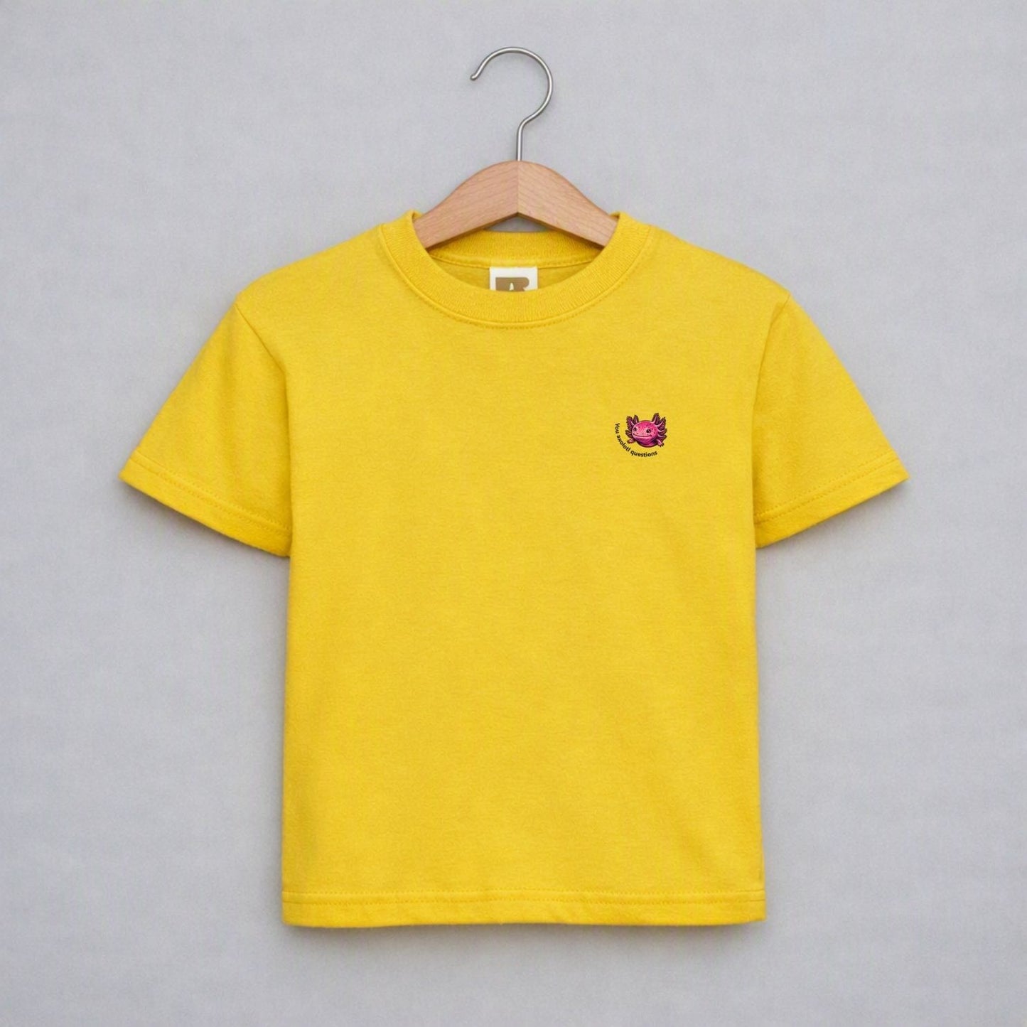 T-shirt kids - You axolotl questions