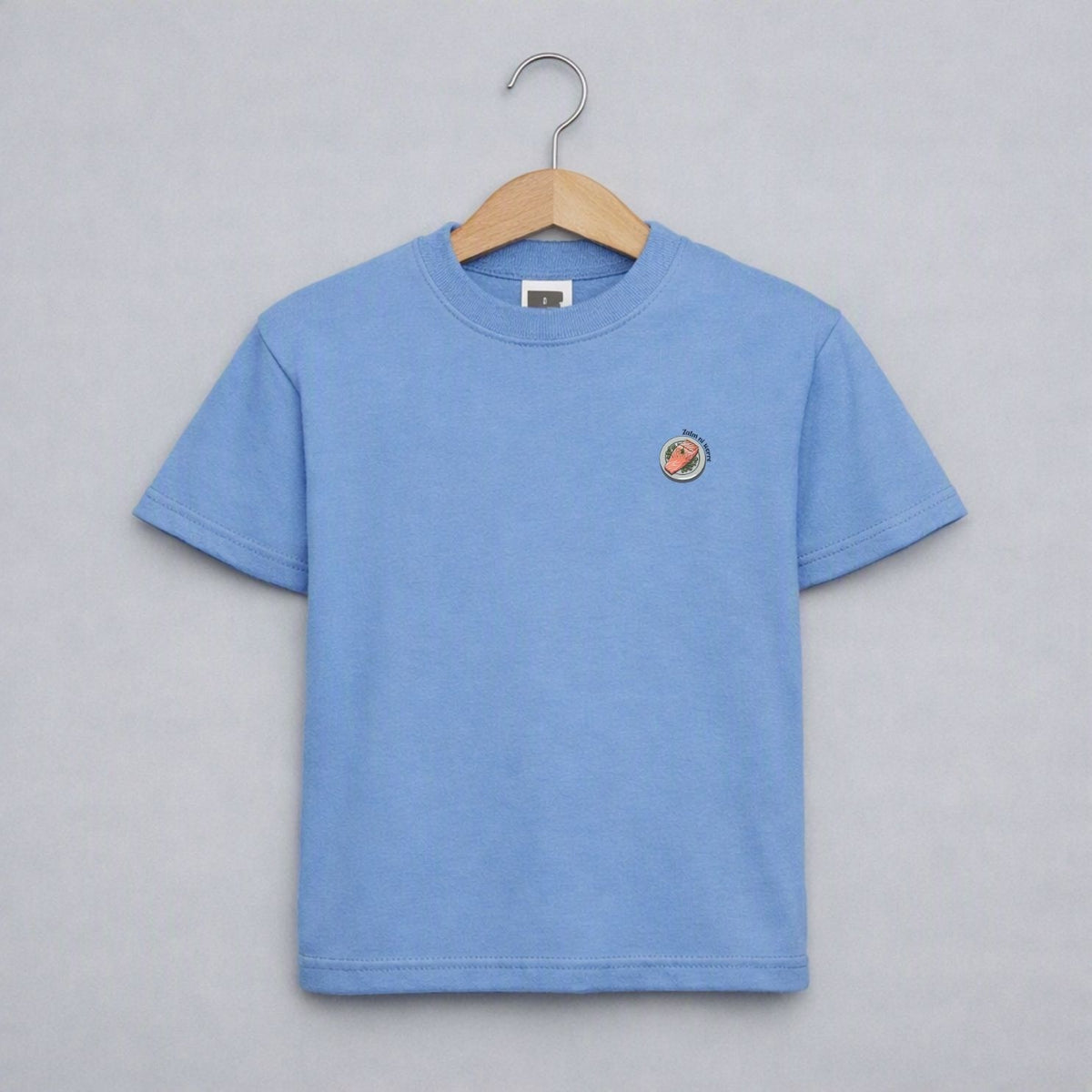 T-shirt kids - Zalm ni worre