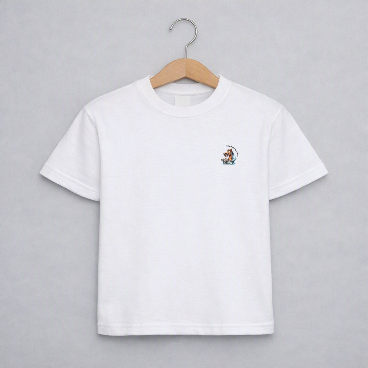 T-shirt kids - Stop horsing around (bath)