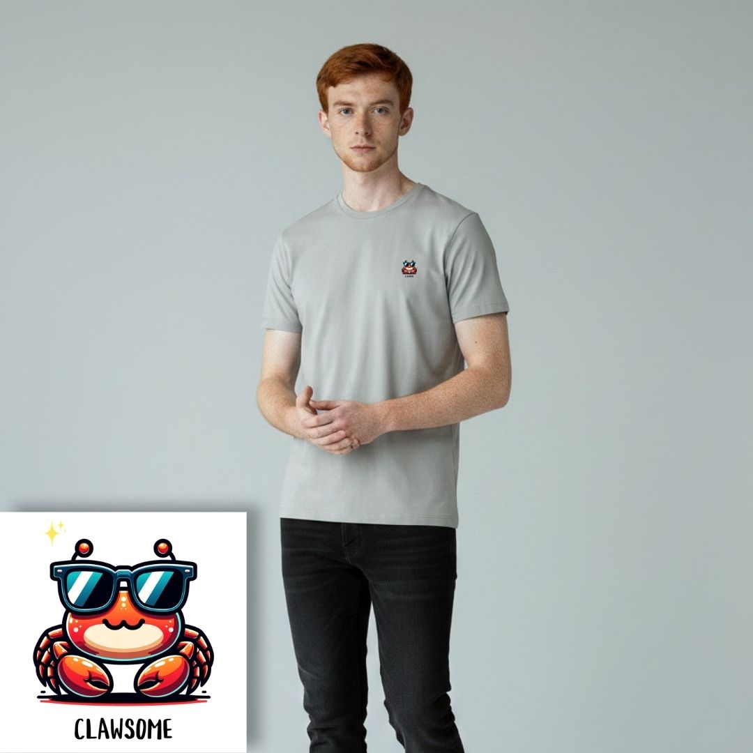 T-shirt heren - Clawsome cute