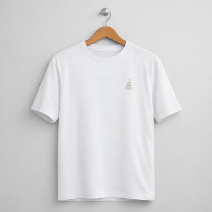 T-shirt heren - Everything happens for a Riesling