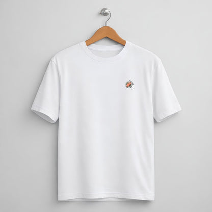 T-shirt heren - Zalm ni worre