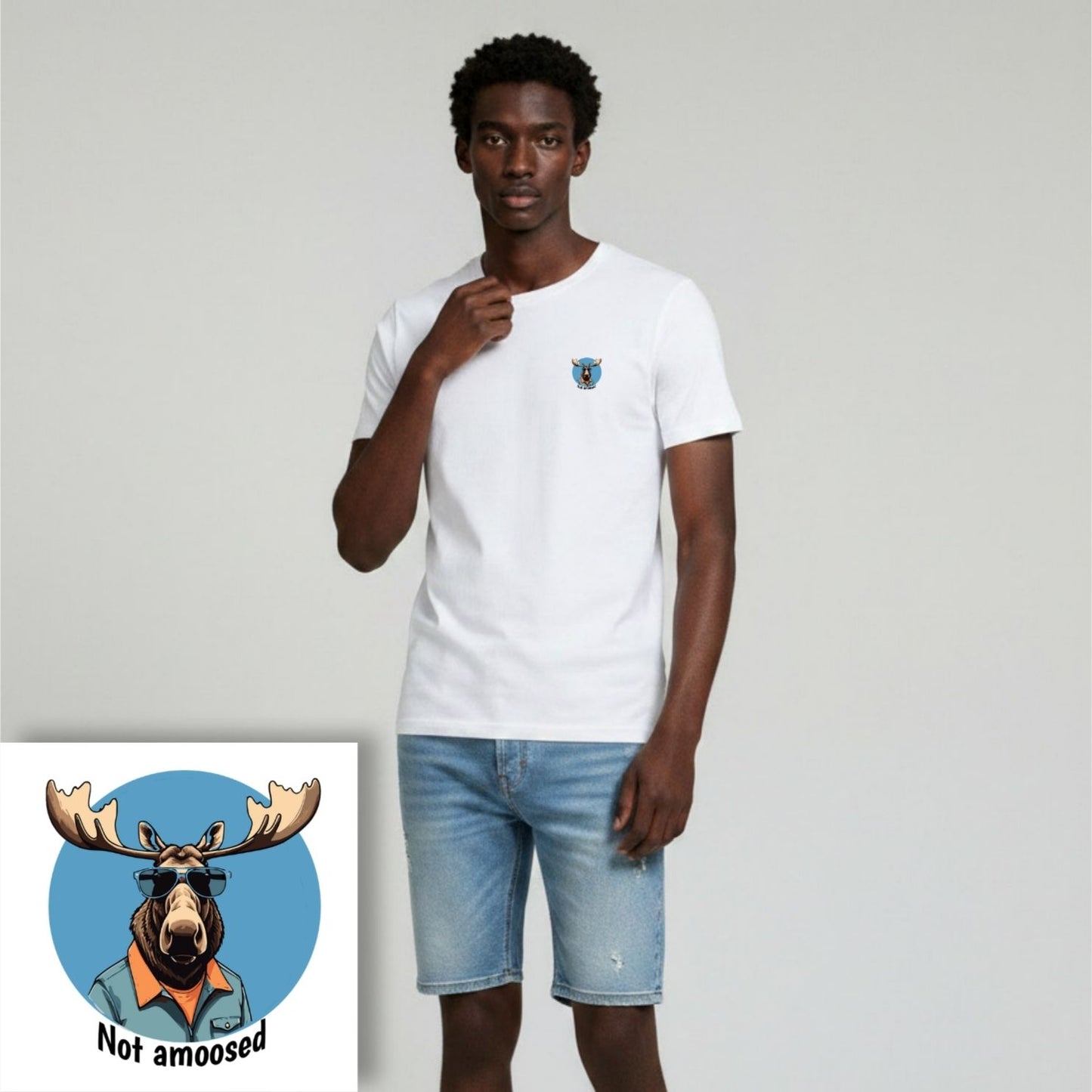 T-shirt heren - Not amoosed