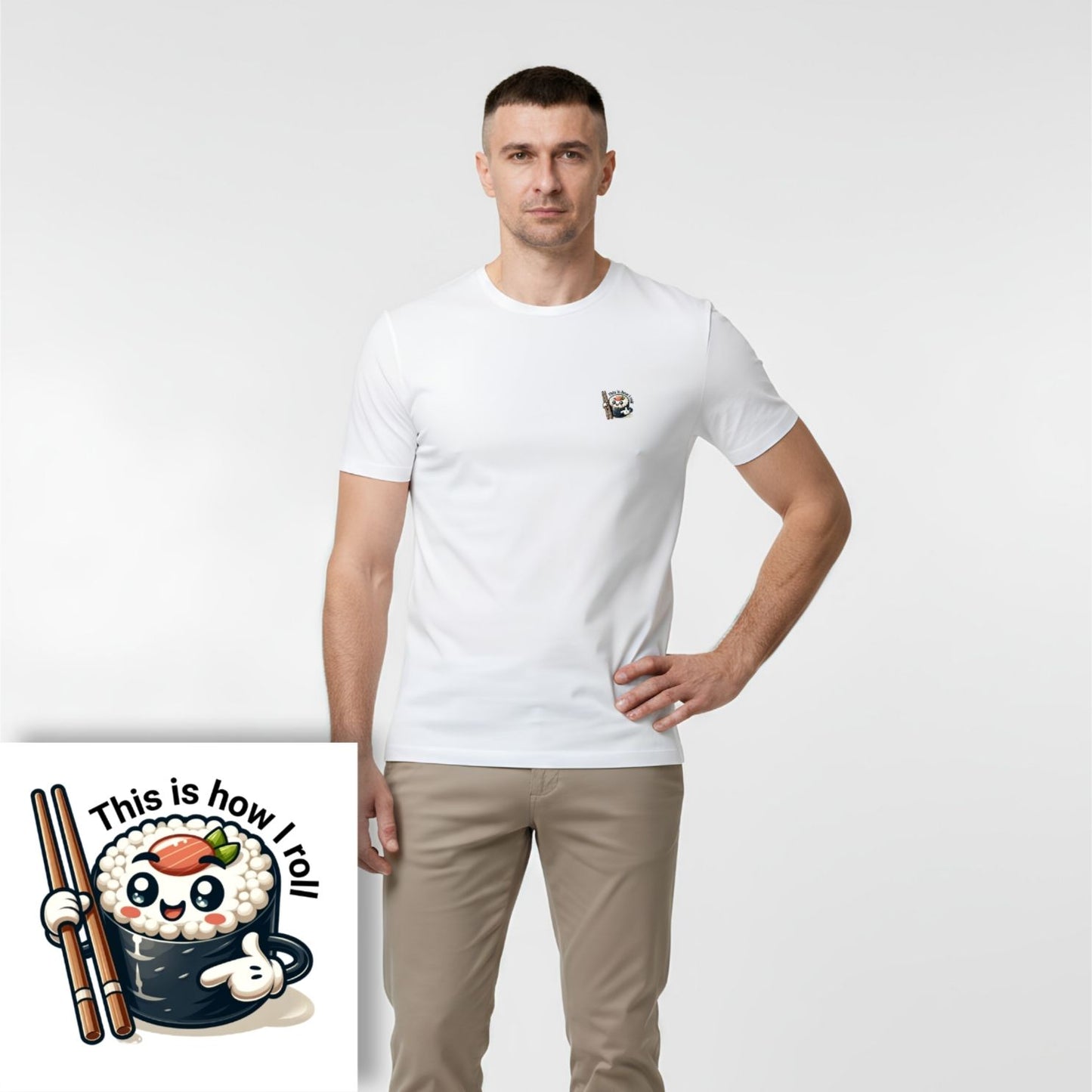 T-shirt heren - This is how I roll