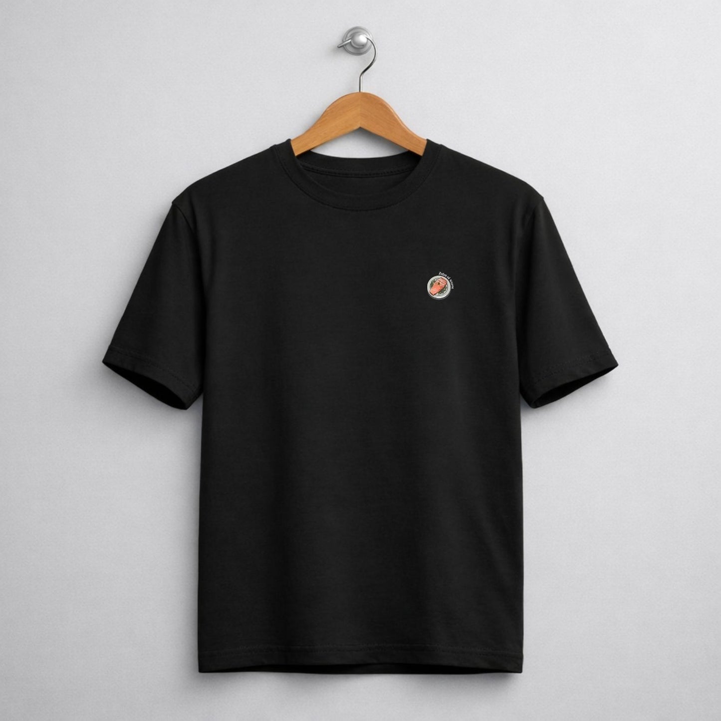 T-shirt heren - Zalm ni worre