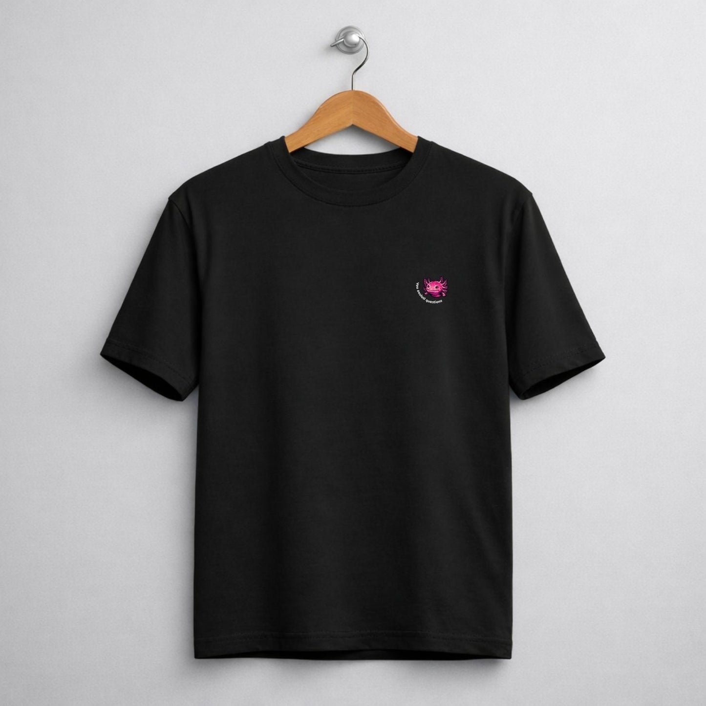 T-shirt heren - You axolotl questions