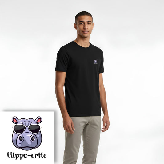 T-shirt heren - Hippo-crite