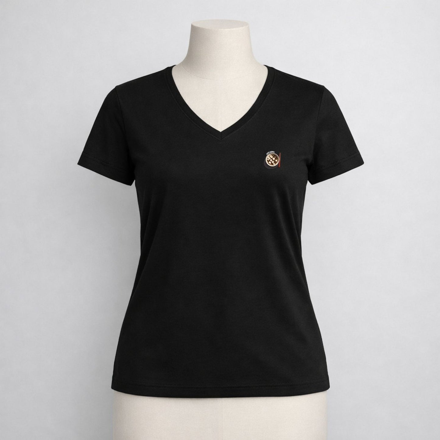 T-shirt dames V-hals - Miso horny